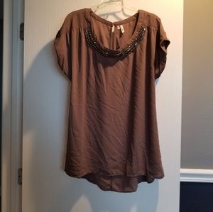 Xxl purple dress top